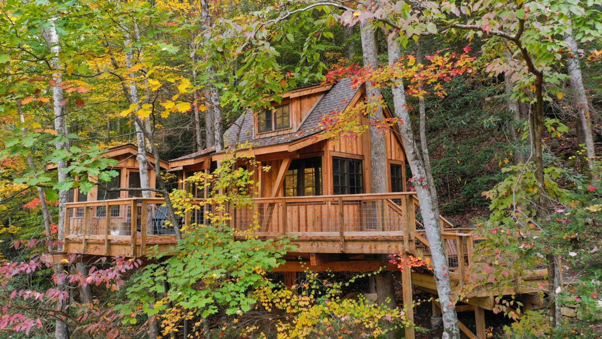 The Dogwood In Treehouse Grove At Norton Creek Villa Gatlinburg Exteriör bild