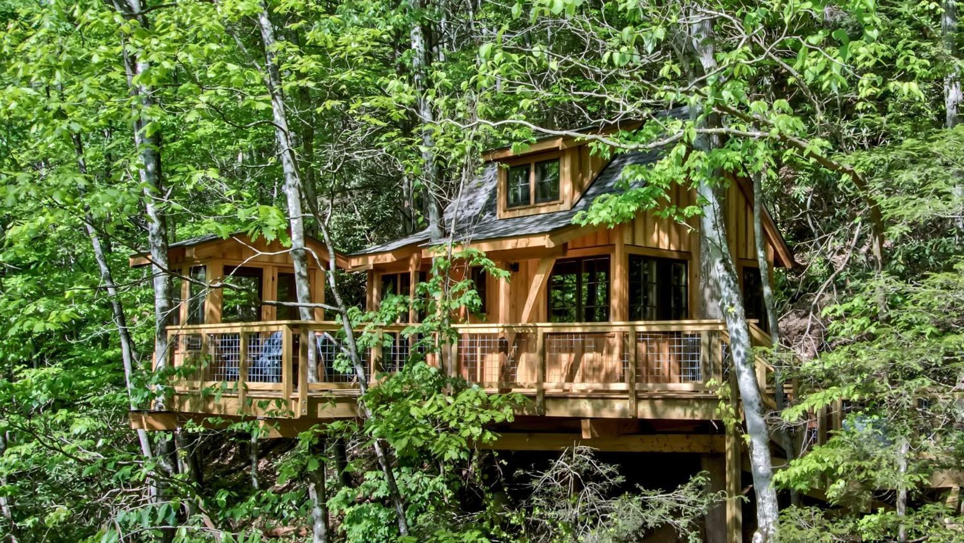 The Dogwood In Treehouse Grove At Norton Creek Villa Gatlinburg Exteriör bild