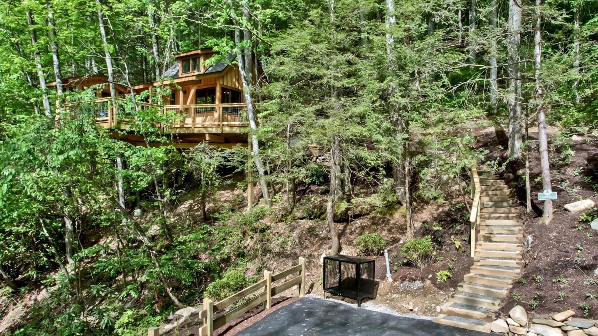 The Dogwood In Treehouse Grove At Norton Creek Villa Gatlinburg Exteriör bild